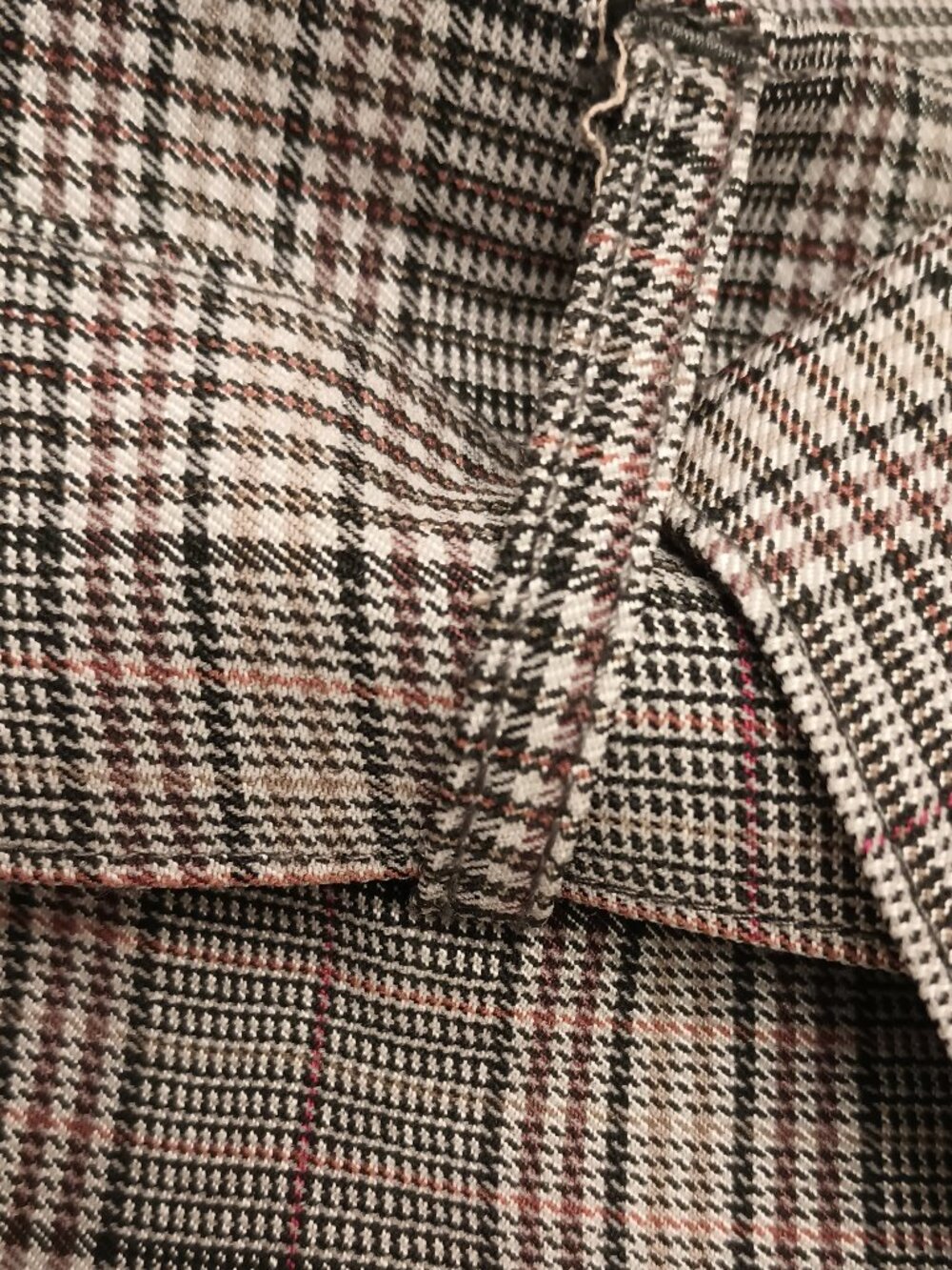 Jules & Leopold Size XL Brown Plaid Pull-on Ankle Pants (NWOT) - Picture 4 of 12